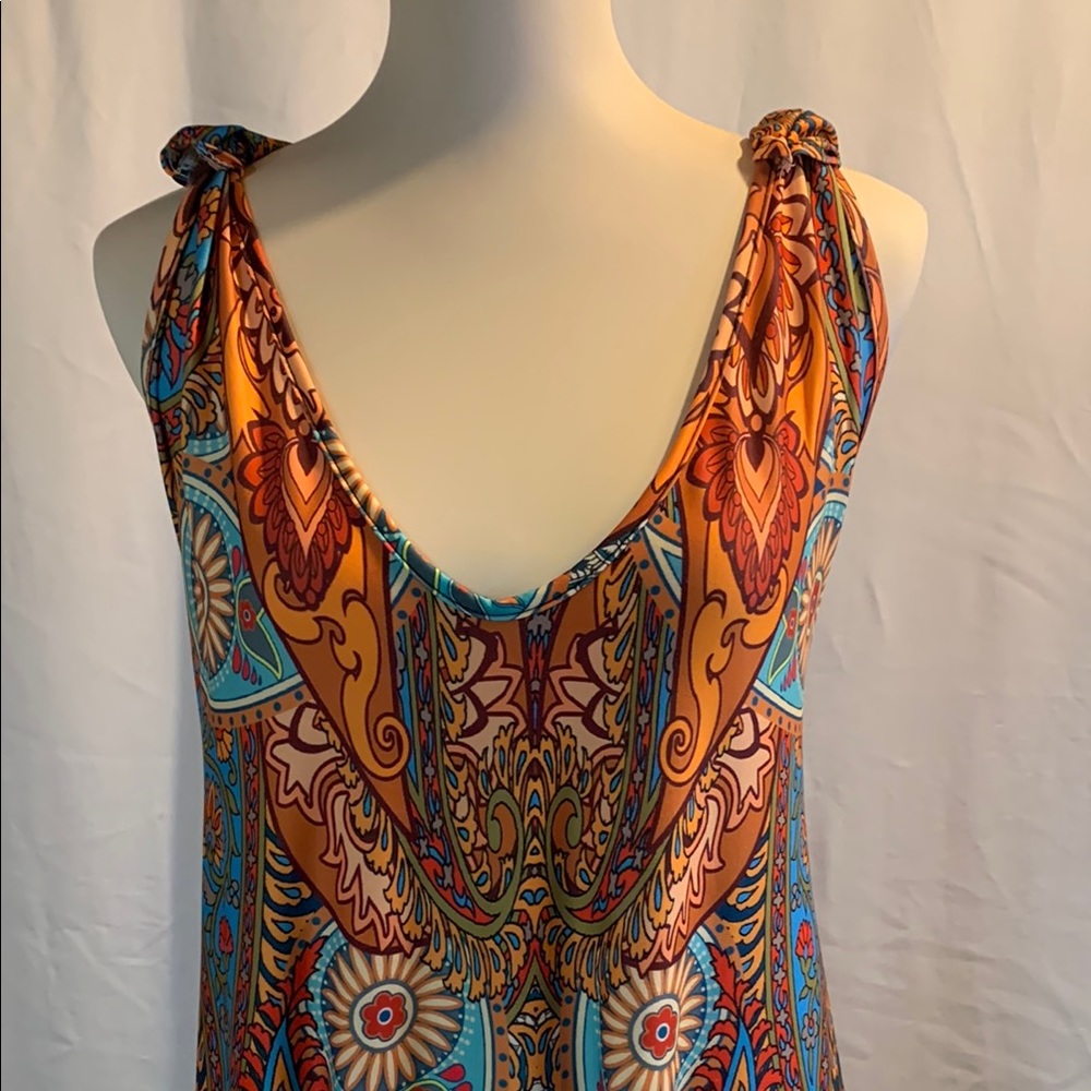 Brilliant print Harem style jumpsuit with pockets